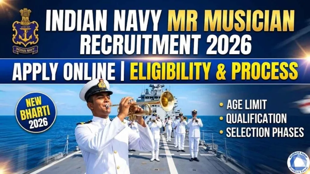 Indian Navy MR Musician Recruitment 2026