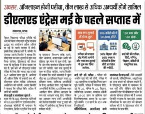 Bihar D.El.Ed Entrance Exam Date 2026