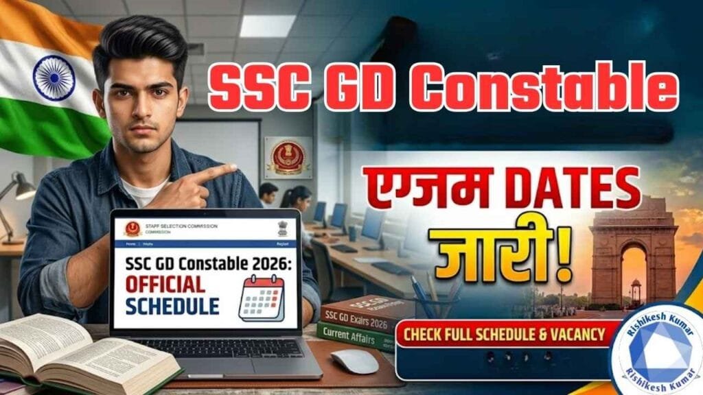 SSC GD Constable Exam Date 2026