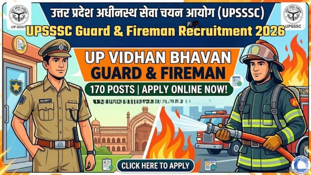 UPSSSC Guard & Fireman Recruitment 2026