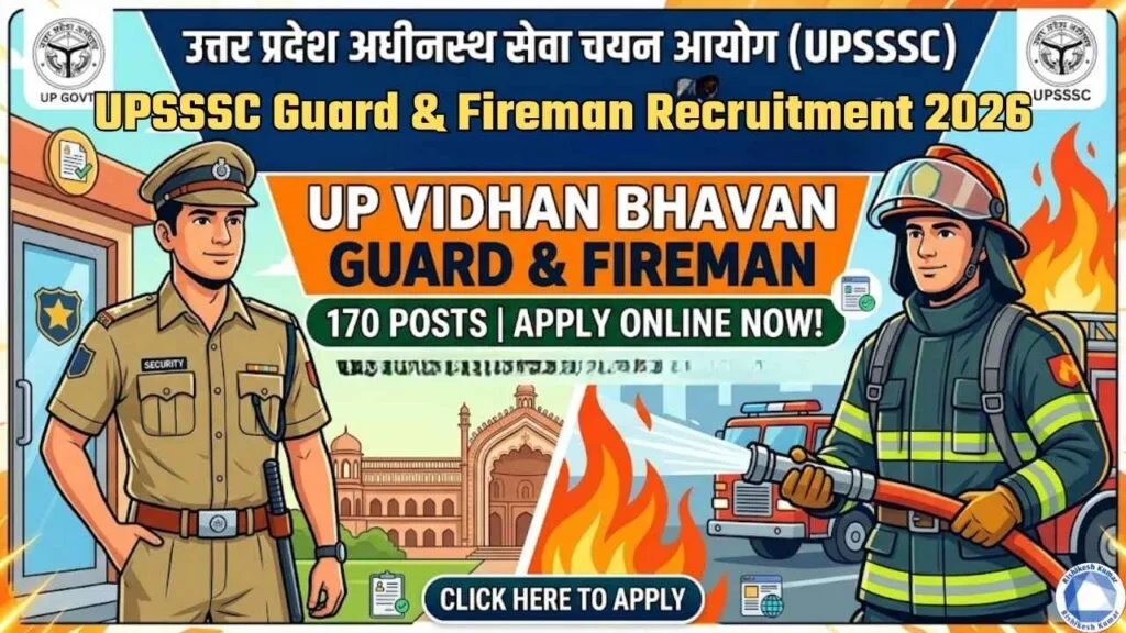 UPSSSC Guard & Fireman Recruitment 2026