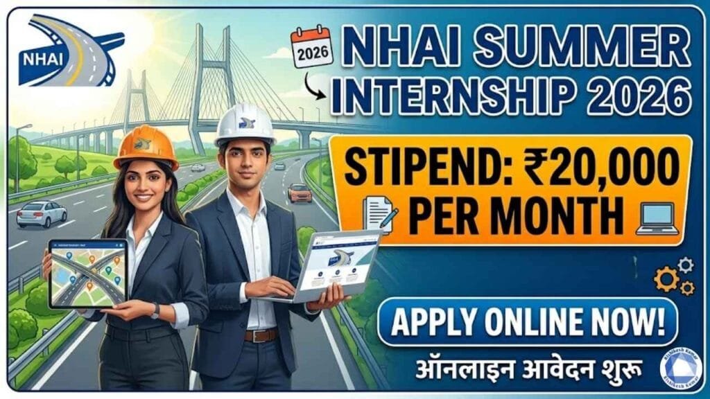 NHAI Summer Internship 2026