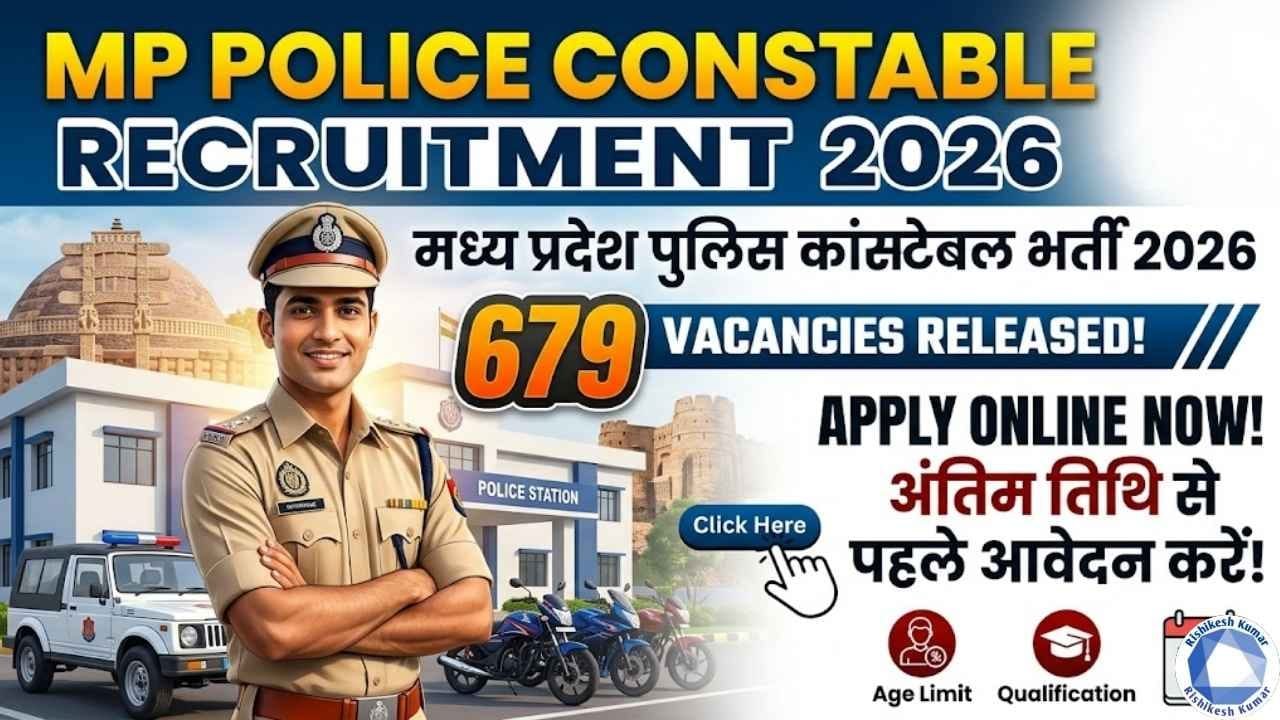 MP Police Constable Recruitment 2026