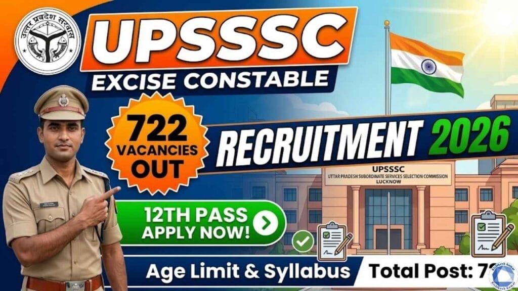UPSSSC Excise Constable Recruitment 2026