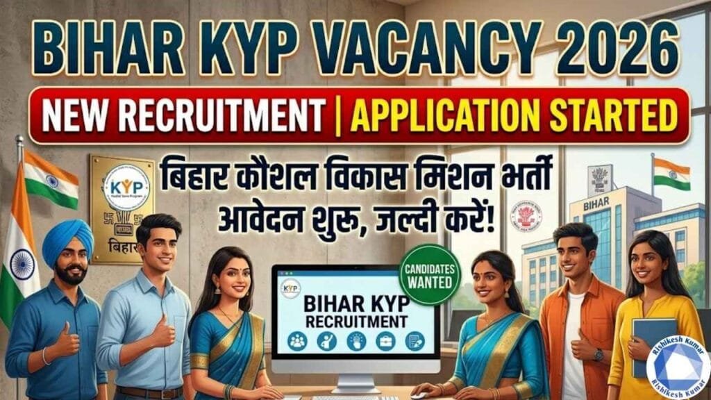 Bihar KYP Vacancy 2026