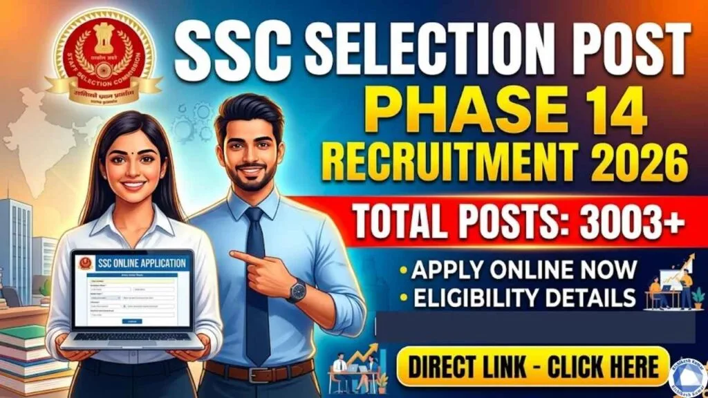 SSC Selection Post Phase 14 Recruitment 2026