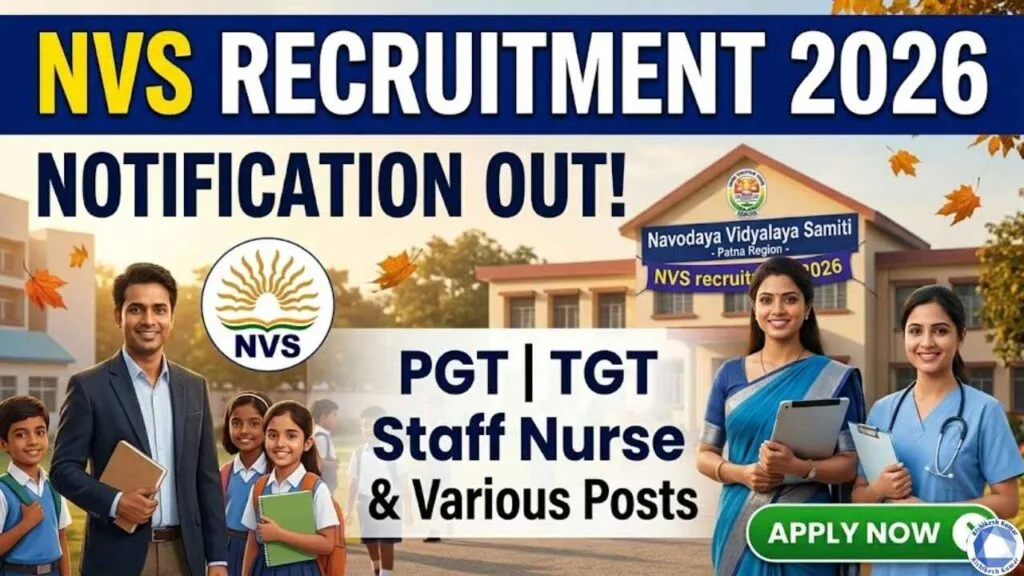 NVS Teaching And Non Teaching Recruitment 2026