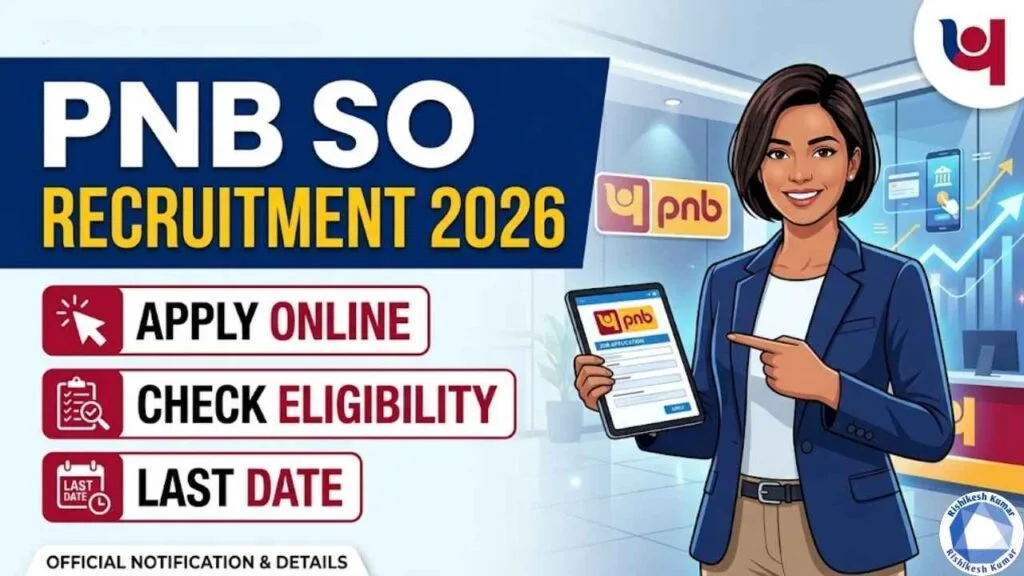 PNB SO Recruitment 2026