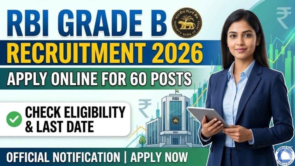 RBI Grade B Recruitment 2026