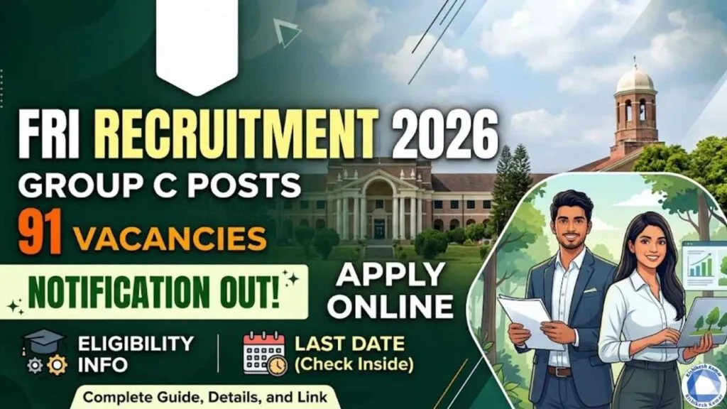 FRI Group C Recruitment 2026