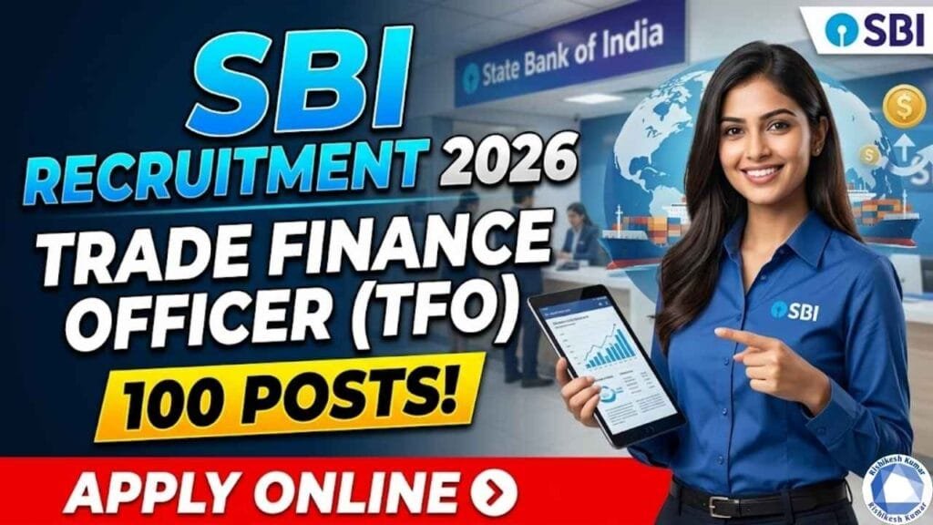 SBI Trade Finance Officer Recruitment 2026