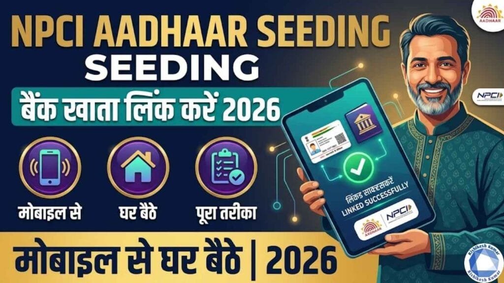 NPCI Aadhaar Seeding Online 2026
