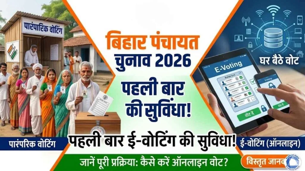 Bihar Panchayat Chunav E-Voting