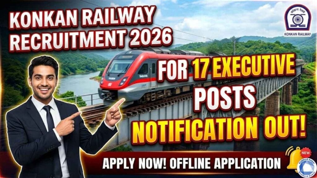 Konkan Railway Executive Recruitment 2026