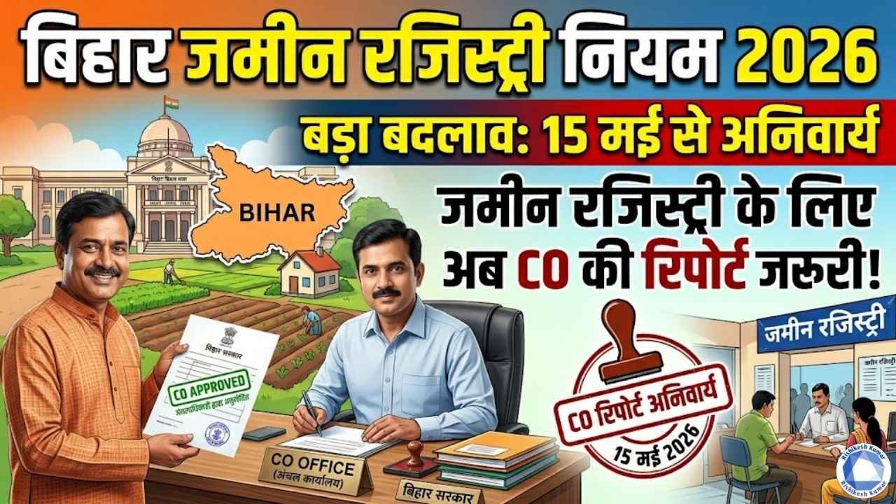 Bihar Jamin Registry Rule Change 2026