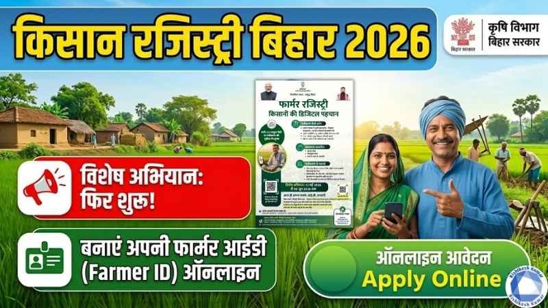 Farmer Registry Bihar 2026 Apply Online