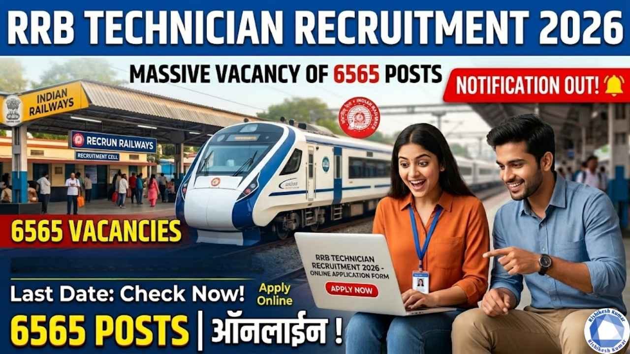 RRB Technician Recruitment 2026