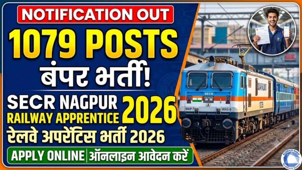 Railway SECR Nagpur Apprentice Recruitment 2026