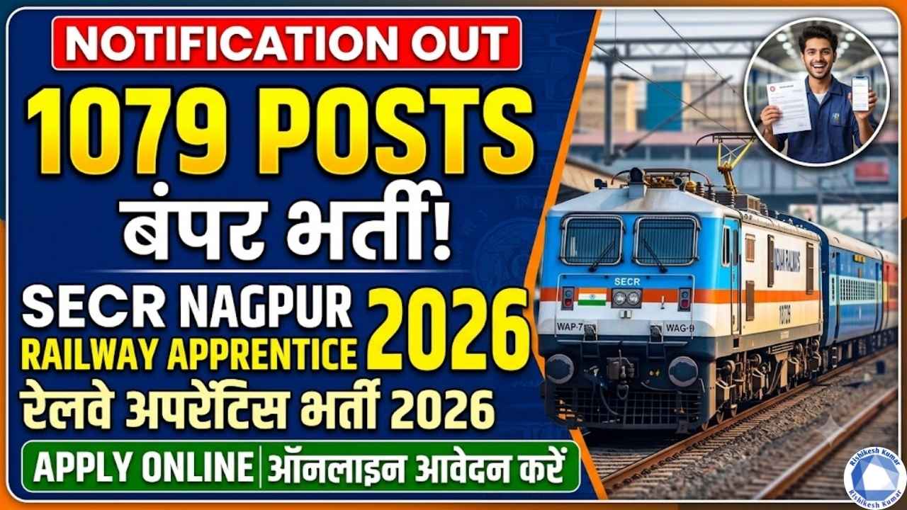 Railway SECR Nagpur Apprentice Recruitment 2026