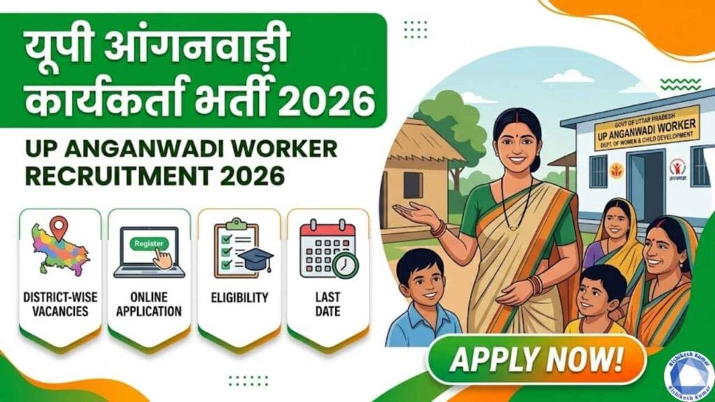 UP Anganwadi Worker Bharti 2026