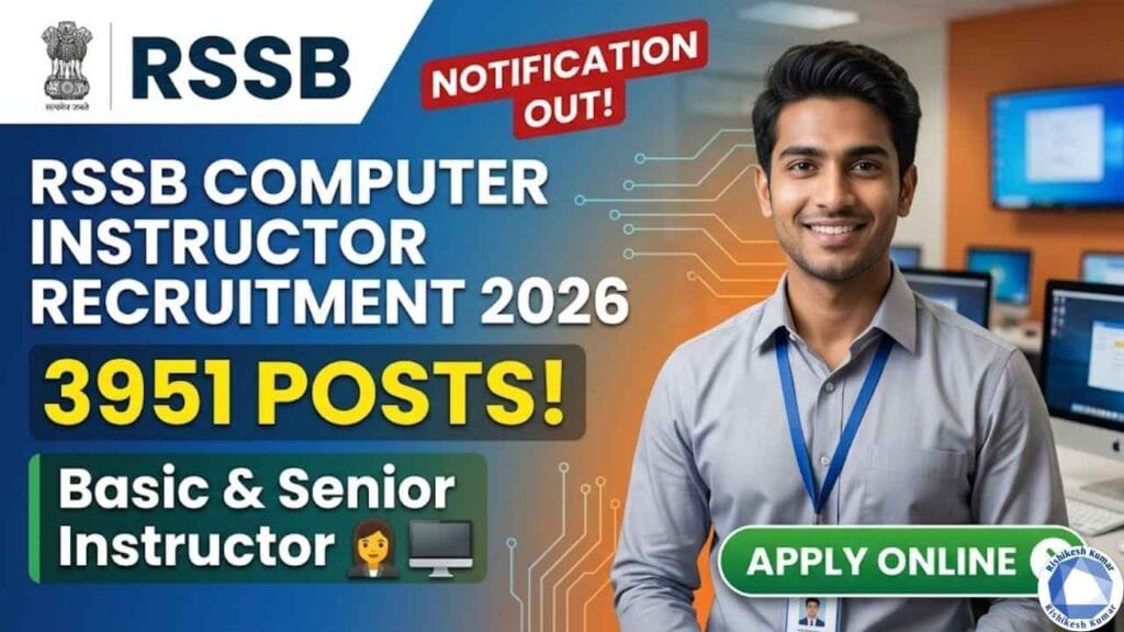 RSSB Computer Instructor Recruitment 2026