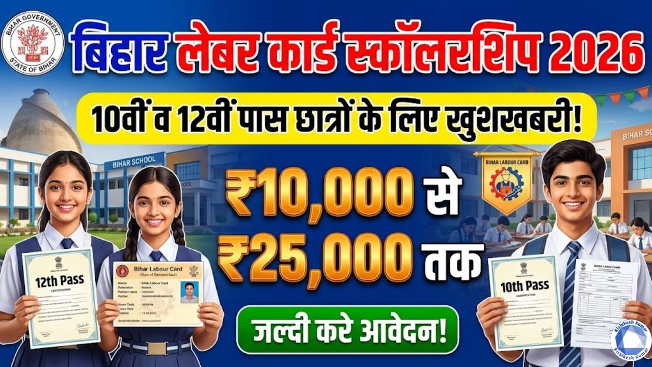 Bihar Labour Card Scholarship 2026