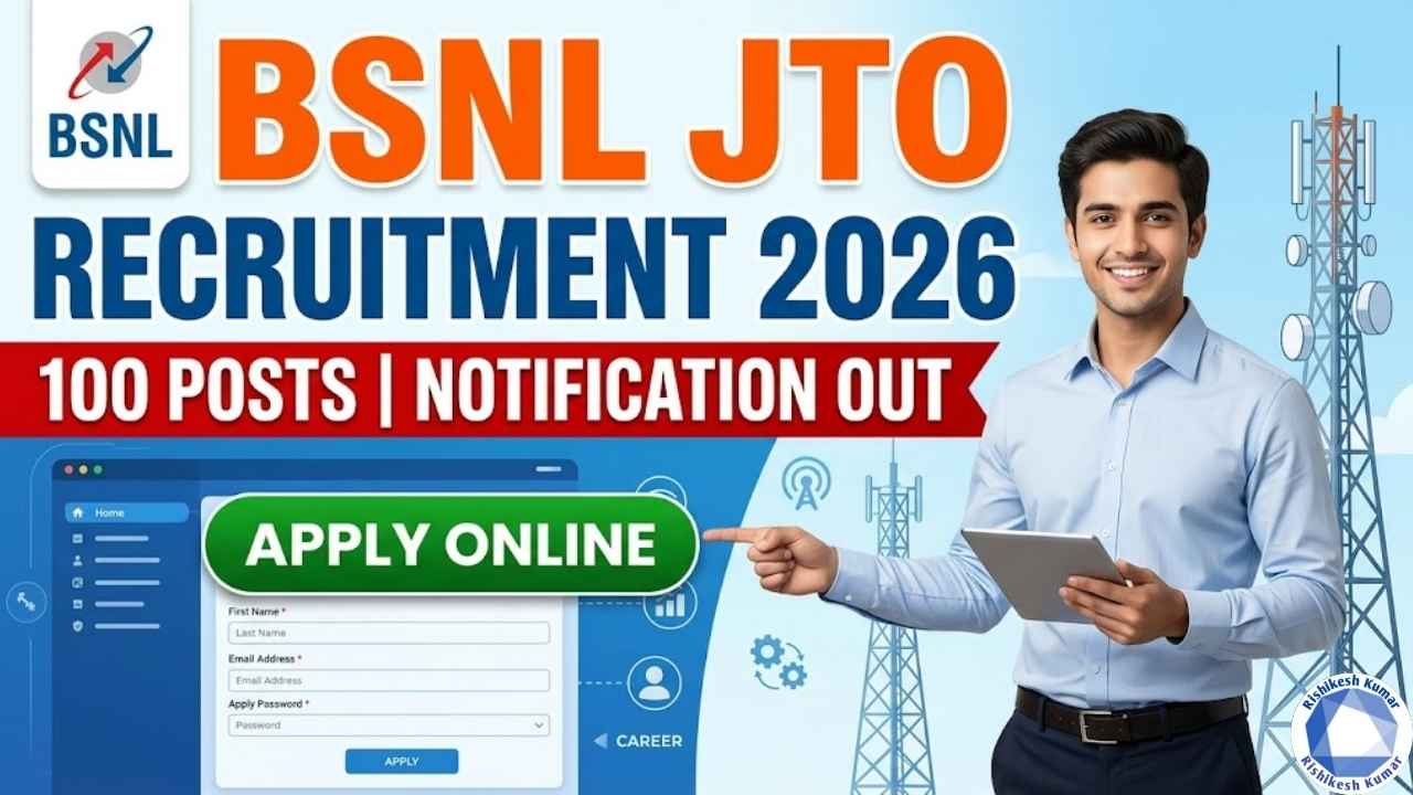 BSNL JTO Recruitment 2026