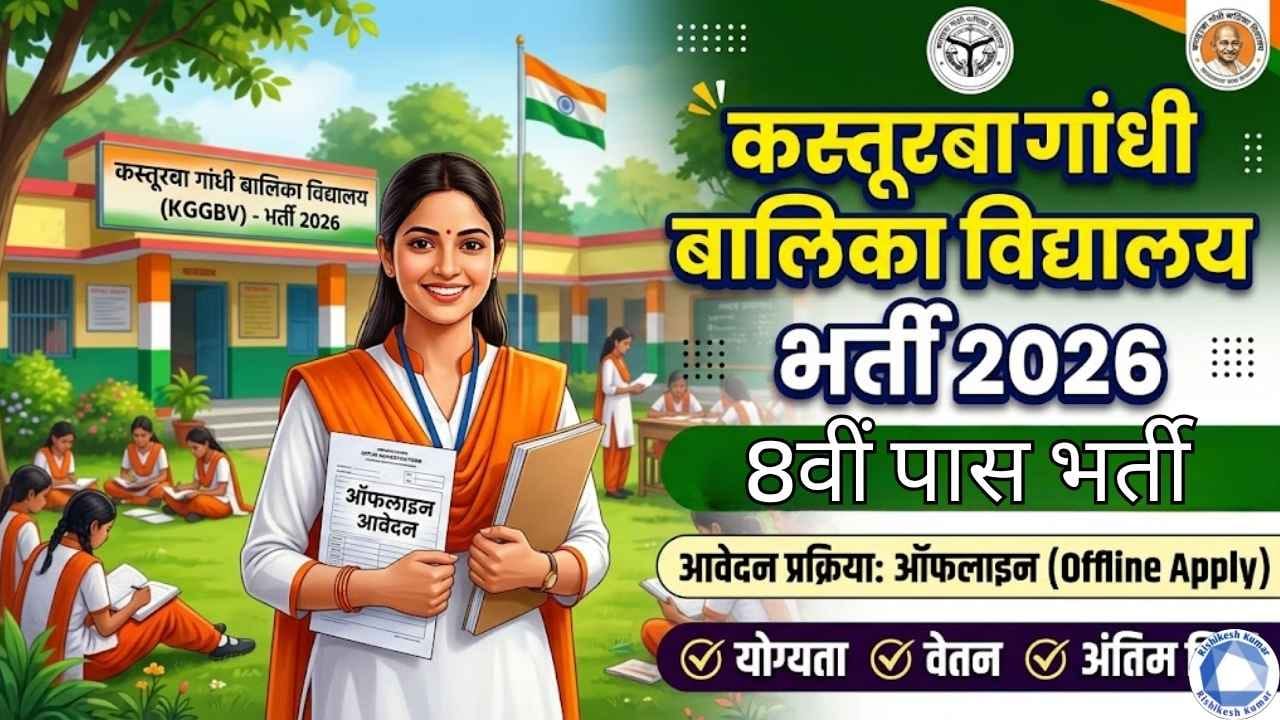 Kasturba Gandhi Girls School Recruitment 2026