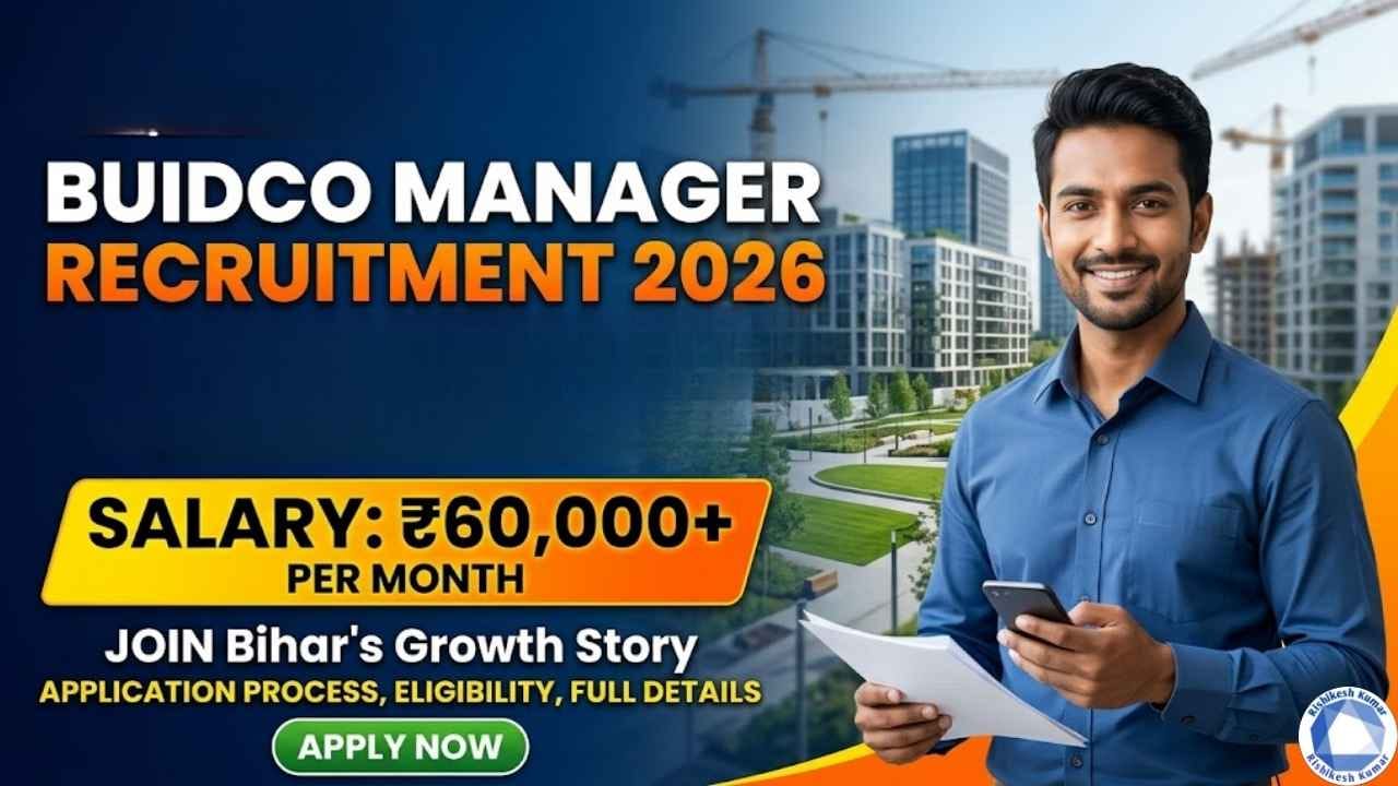 BUIDCO Manager Recruitment 2026