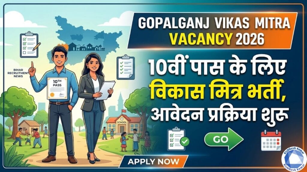 Gopalganj Vikas Mitra Vacancy 2026