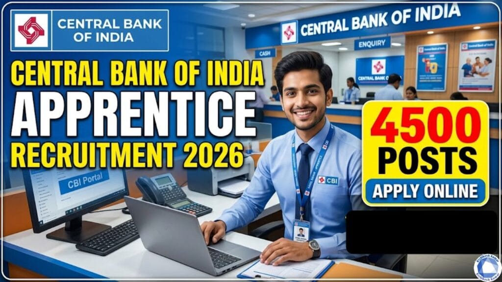 Central Bank of India Apprentice Recruitment 2026
