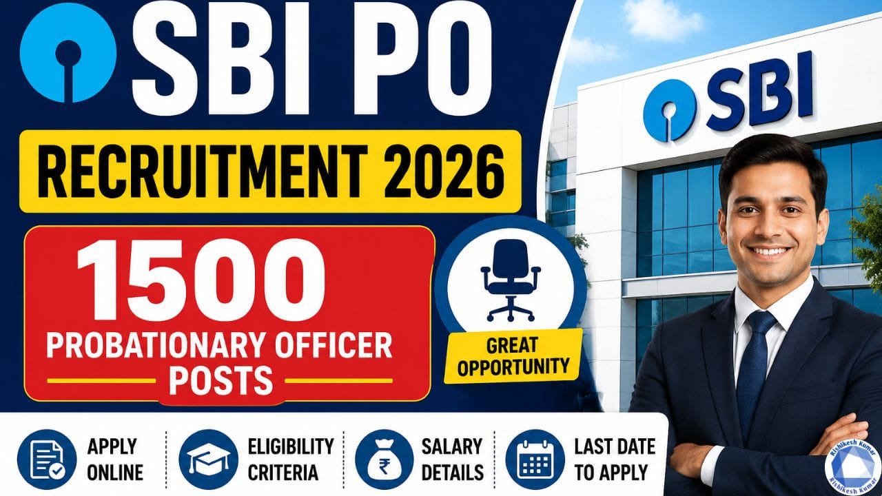 SBI PO Recruitment 2026