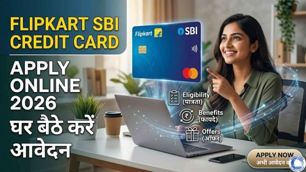 Flipkart SBI Credit Card Apply Online 2026: घर बैठे करें आवेदन, जानें Eligibility और Benefits Flipkart SBI Credit Card Apply Online 2026