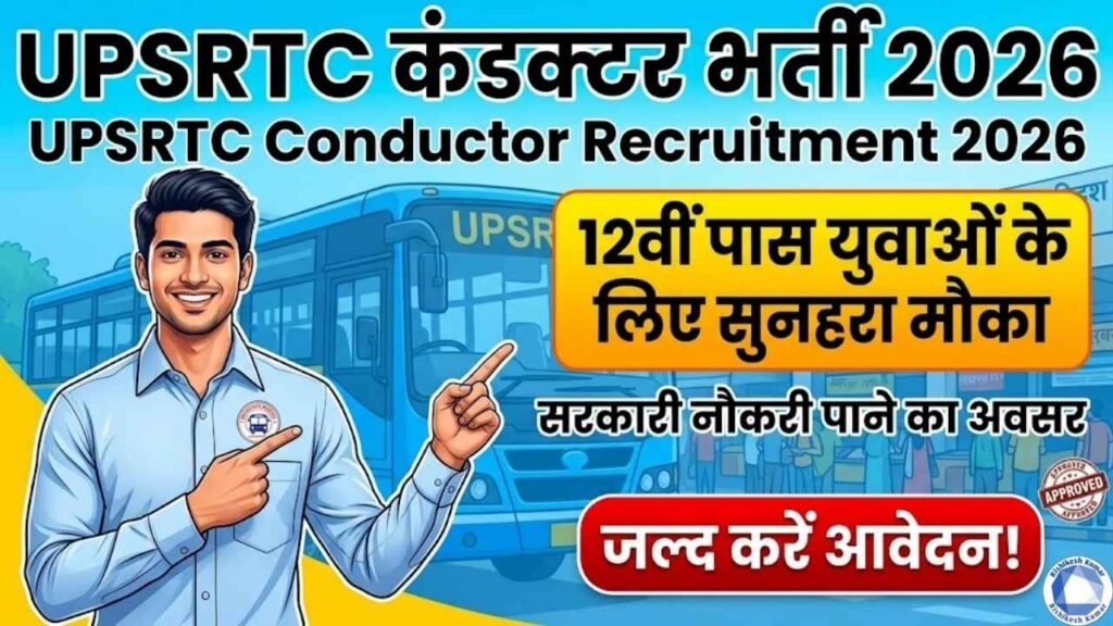 UPSRTC Conductor Recruitment 2026
