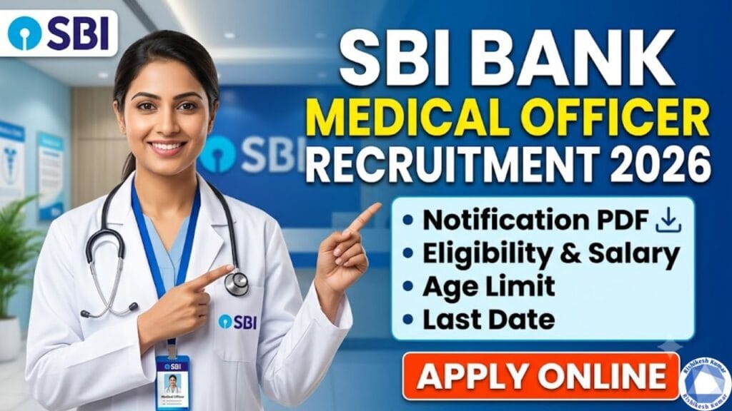 SBI Bank Medical Officer Recruitment 2026