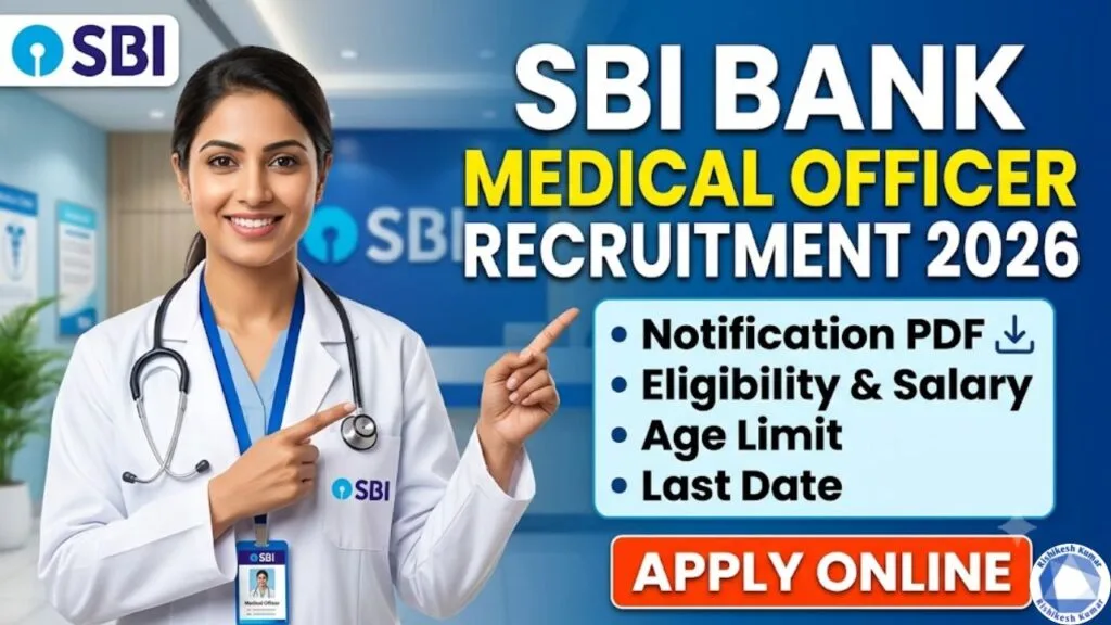 SBI Bank Medical Officer Recruitment 2026
