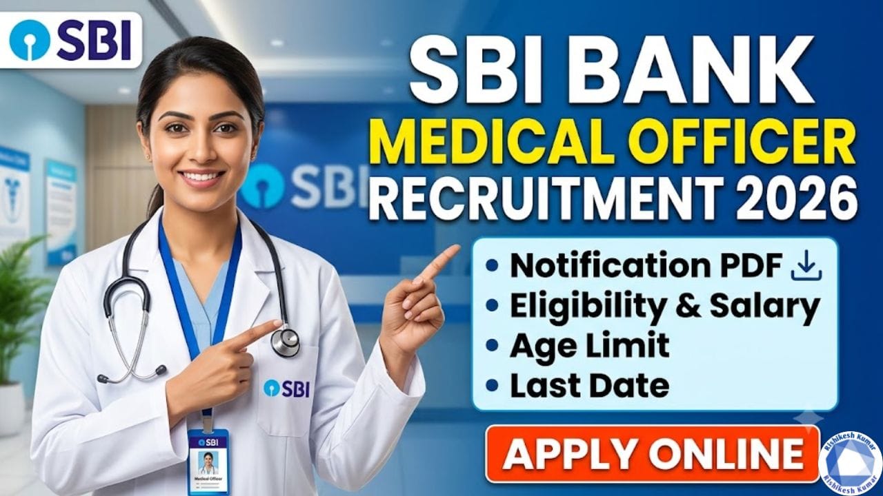 SBI Bank Medical Officer Recruitment 2026