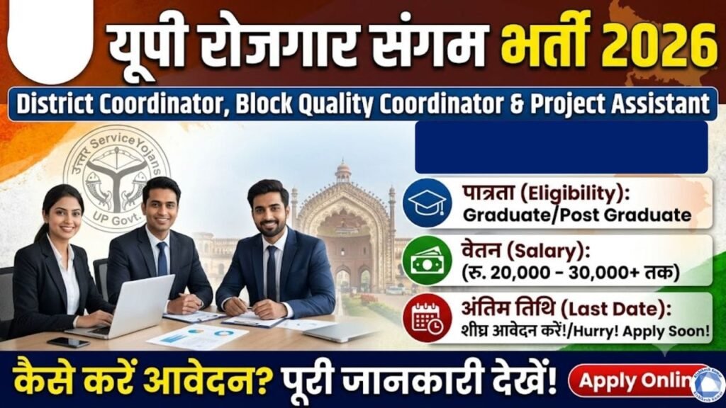 UP Rojgar Sangam Recruitment 2026