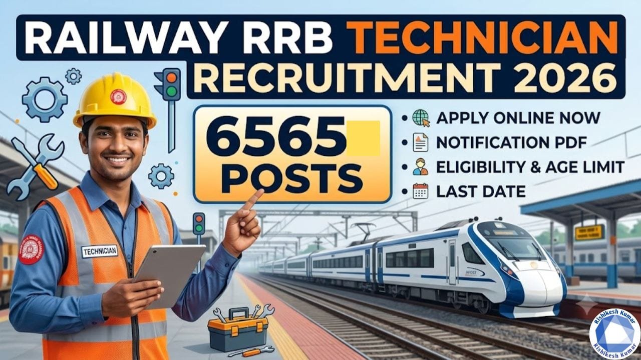 Railway RRB Technician Recruitment 2026