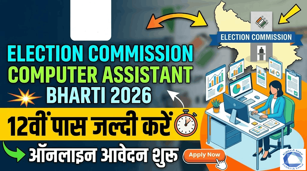 UP Election Commission Computer Assistant Recruitment 2026