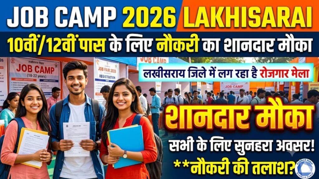 Job Camp 2026 Lakhisarai