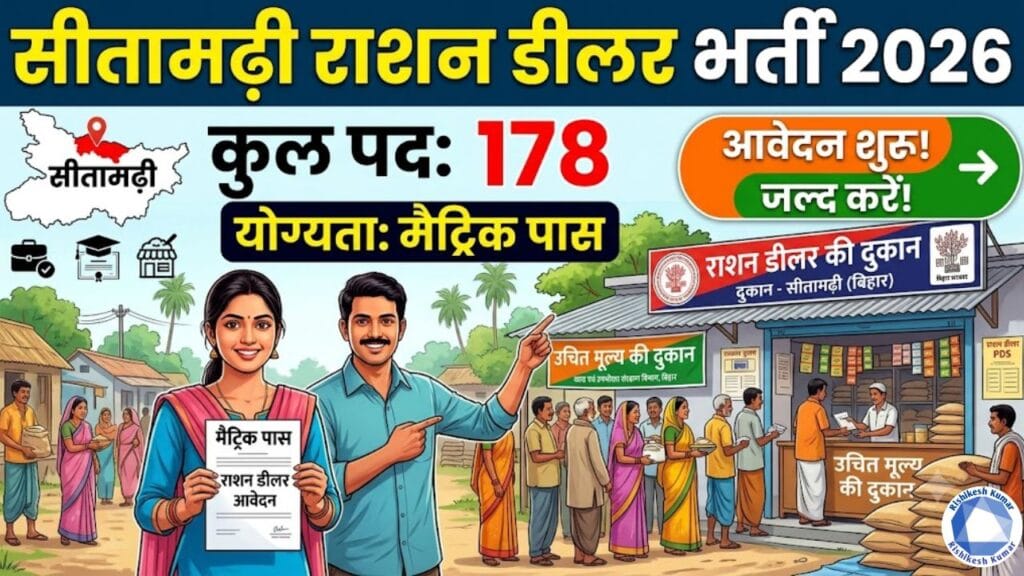 Sitamarhi Ration Dealer Vacancy 2026