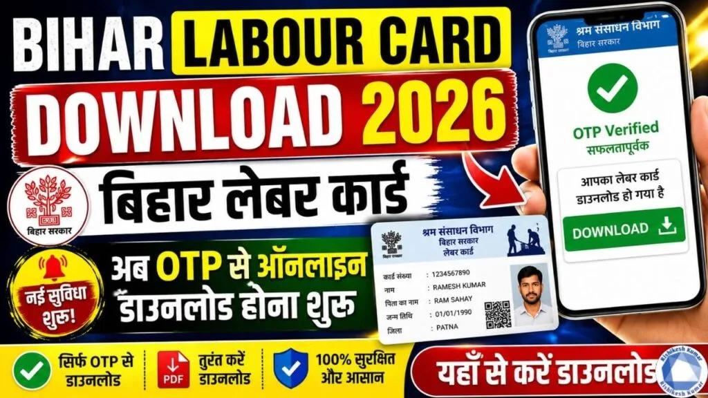 Bihar Labour Card Download 2026