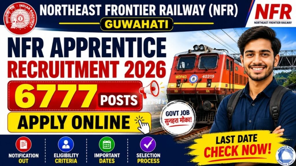 NFR Apprentice Recruitment 2026