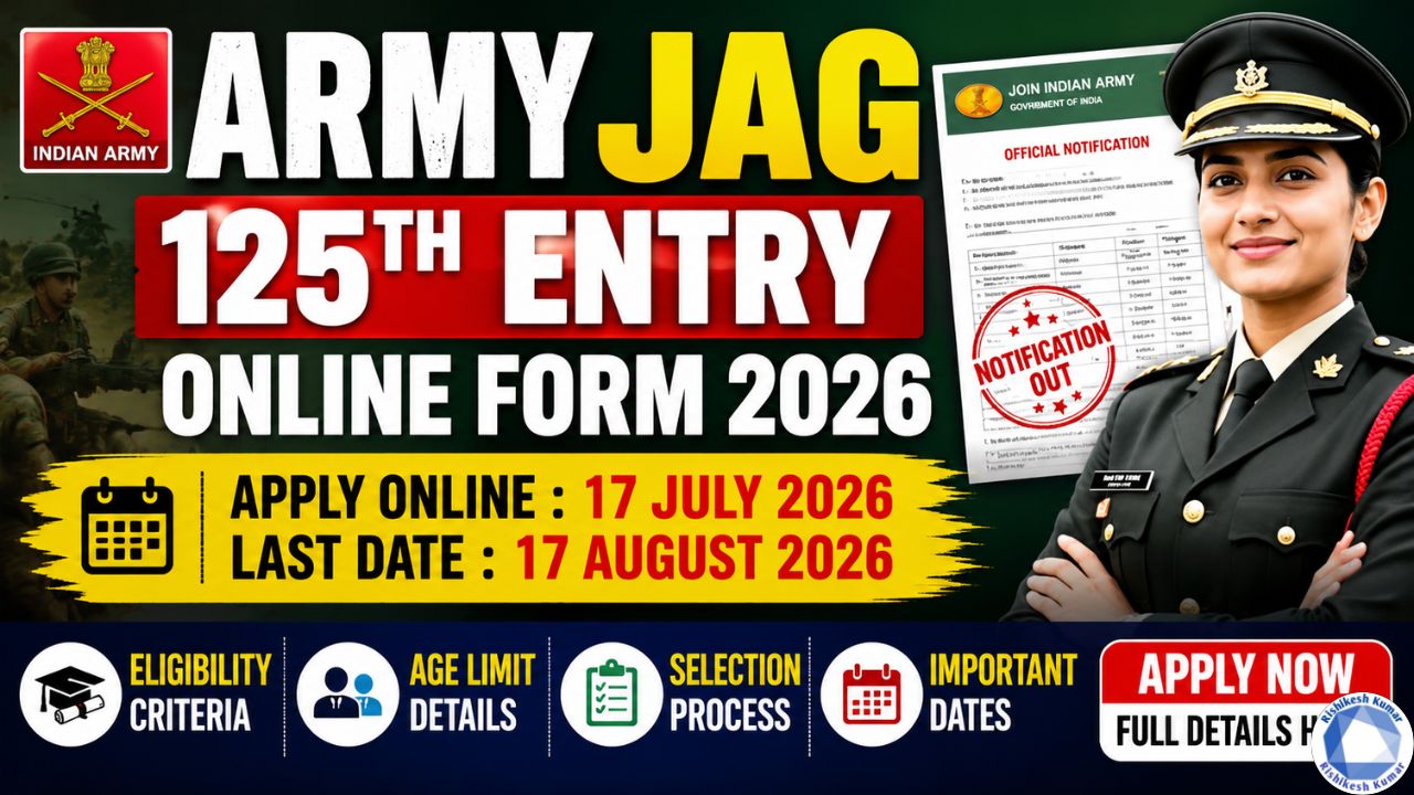 Army JAG 125th Entry Online Form 2026