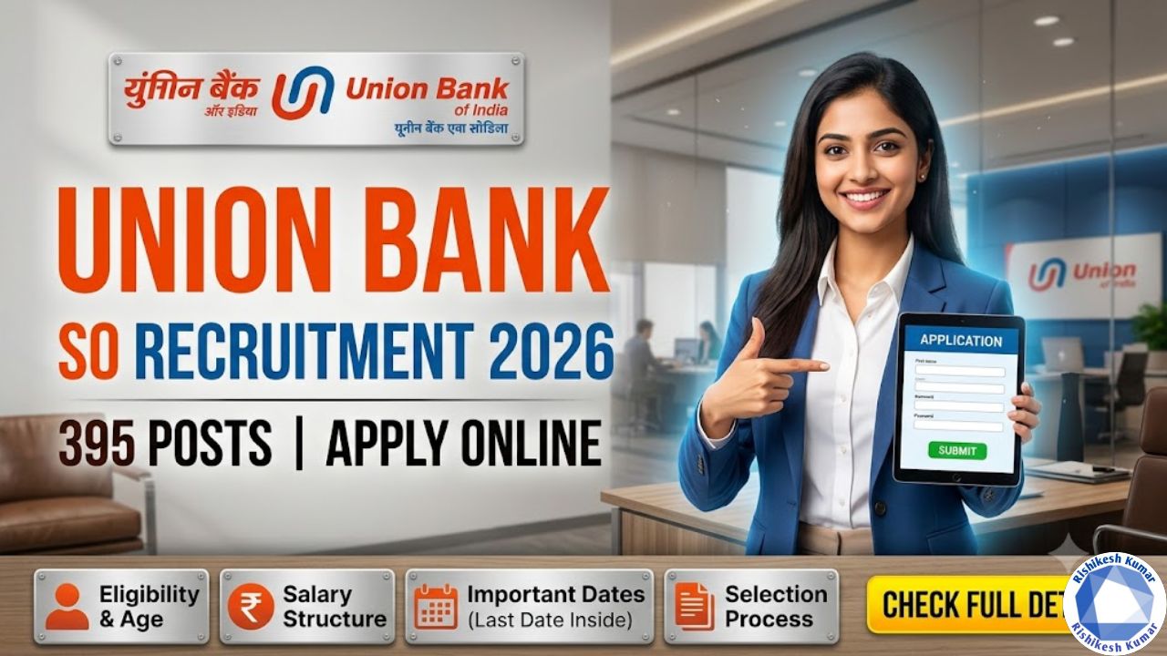 Union Bank SO Recruitment 2026