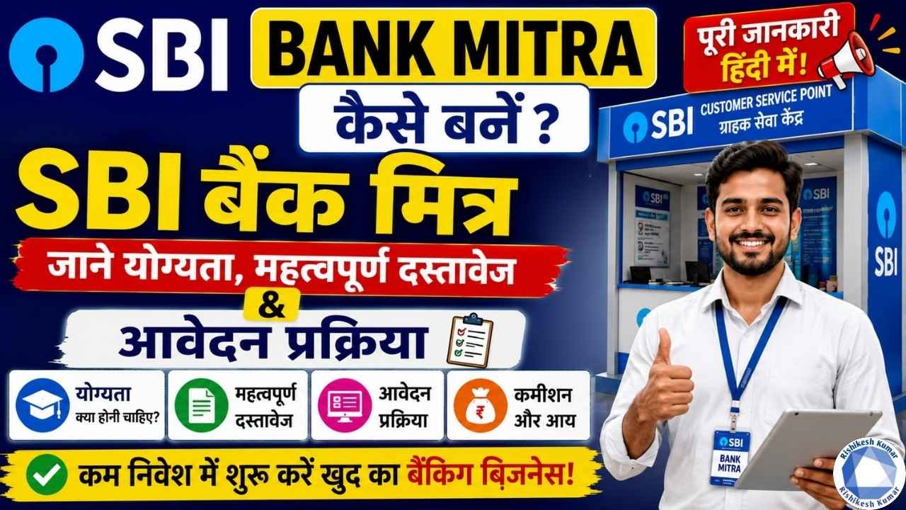 SBI Bank Mitra Kaise Bane