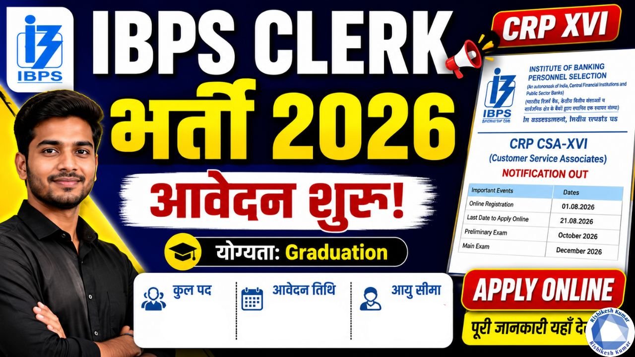 IBPS Clerk Recruitment 2026