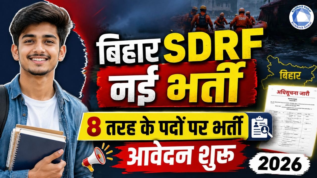 Bihar SDRF Recruitment 2026