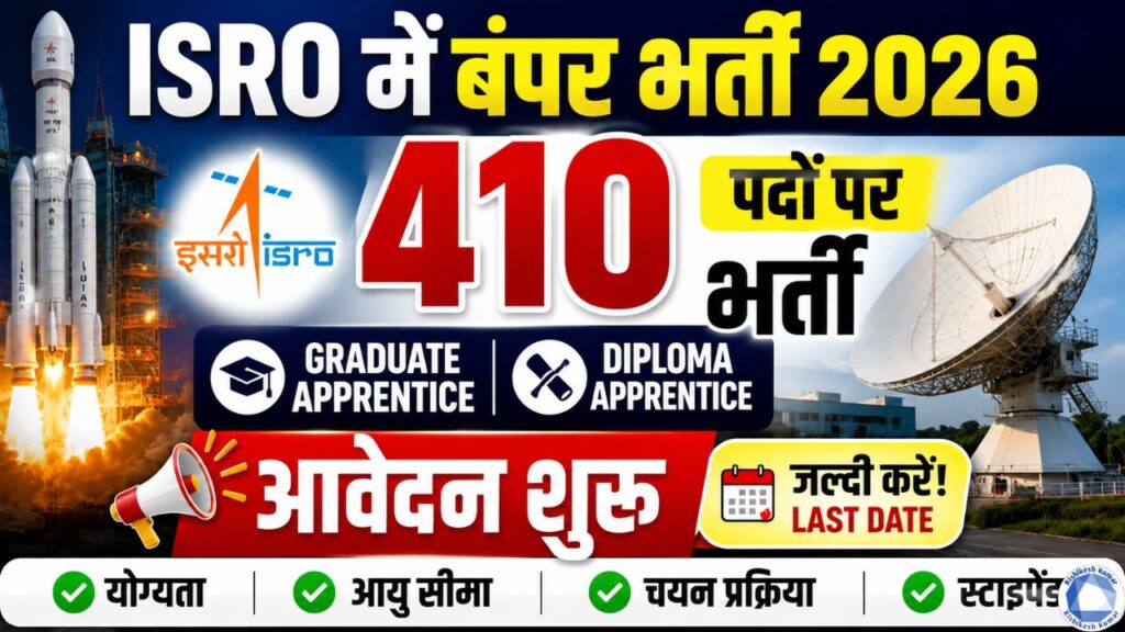 ISRO Apprentice Recruitment 2026